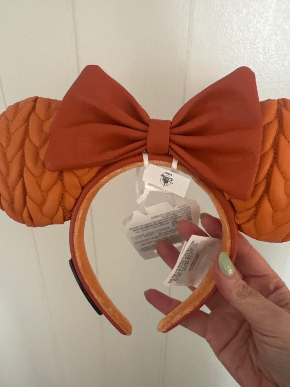 Pumpkin Spice Minnie Ears